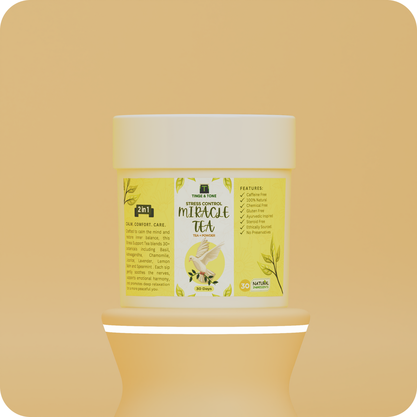 Stress Control Miracle Tea + Relaxin Powder